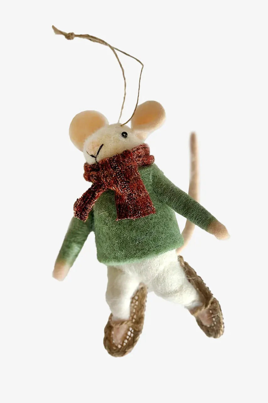 Festive Felt Christmas Mice