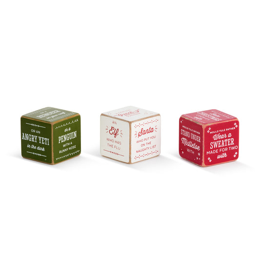 Would Yule Rather Holiday Dice Set