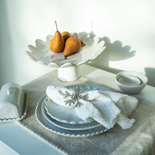 Scalloped Cake Stand