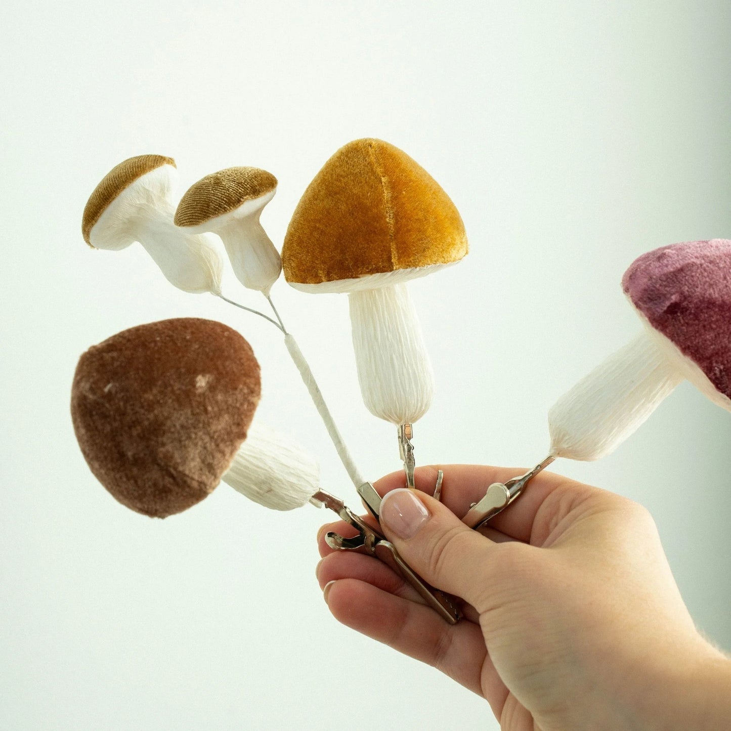 Mushroom Clip Ornaments