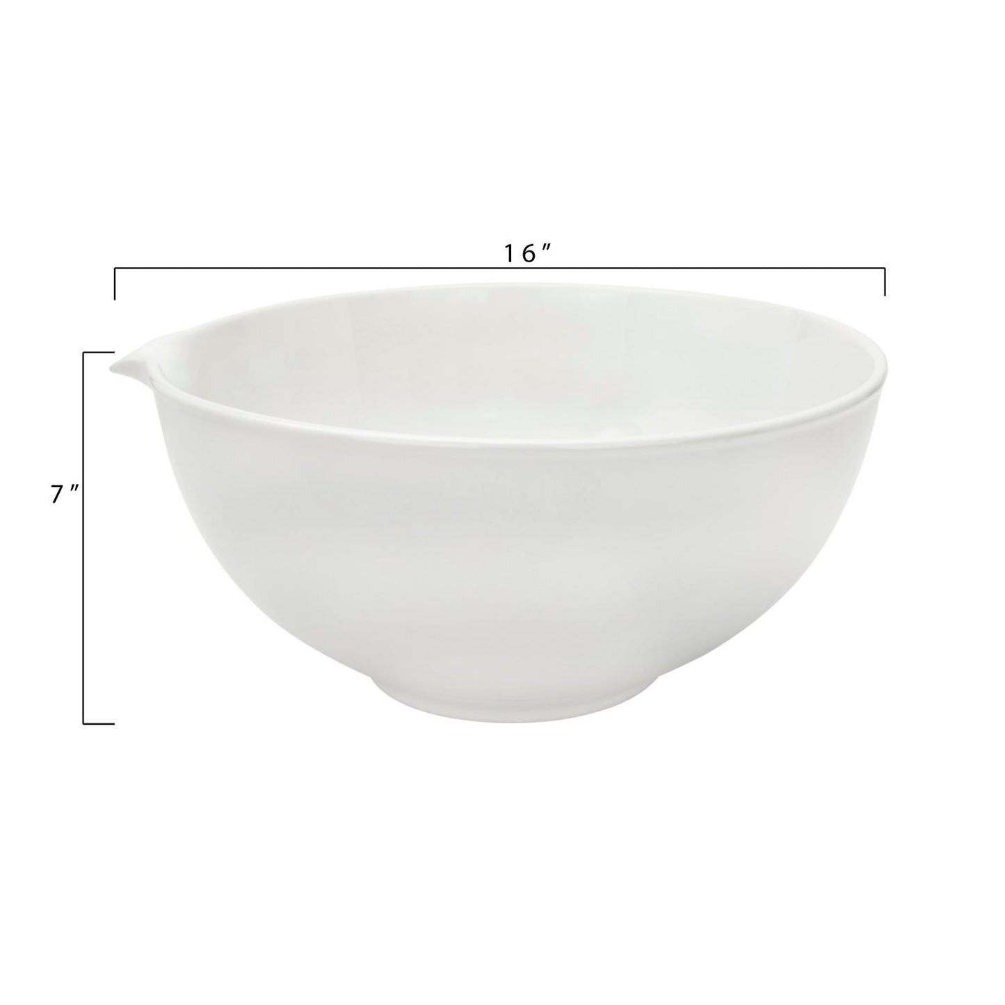 7 1/2 Quart Vintage Batter Bowl