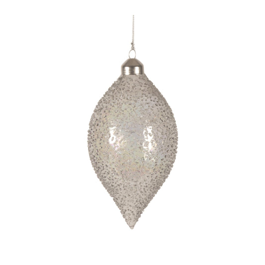 Glass Dot Finial Ornament