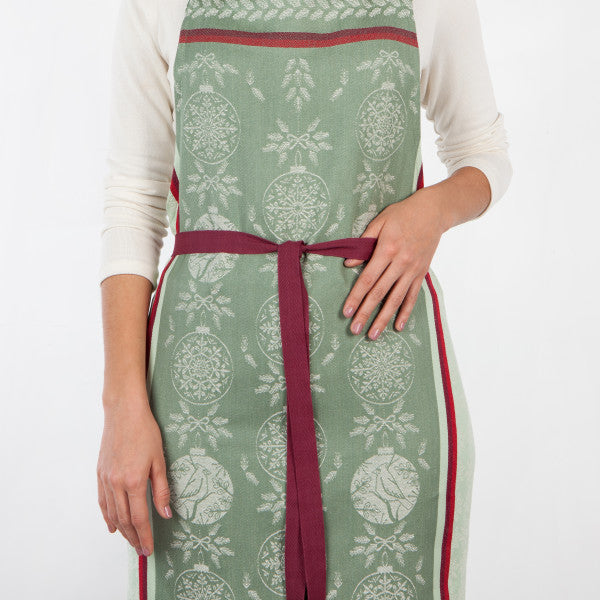 Good Tidings Jacquard Apron