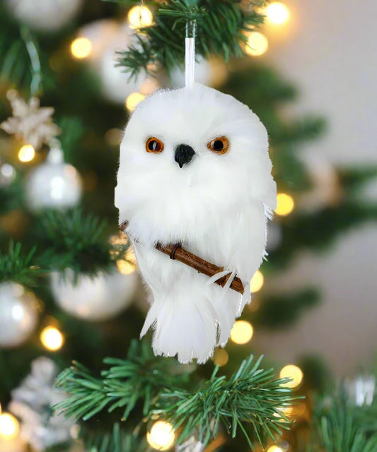 Fluffy Owl Ornament