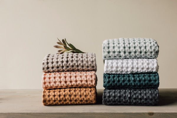 Organic Cotton Waffle Hand Towel