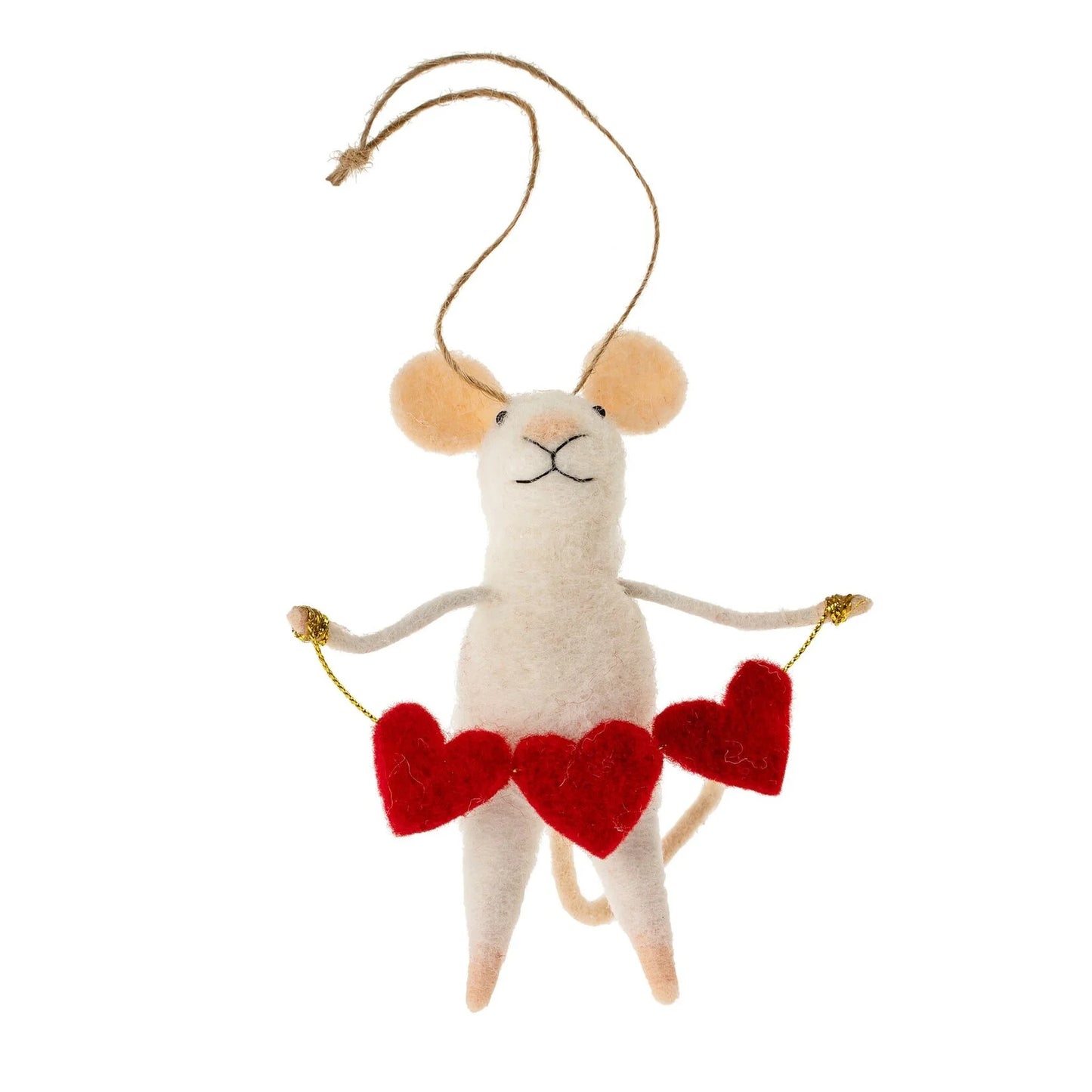 Festive Felt Christmas Mice