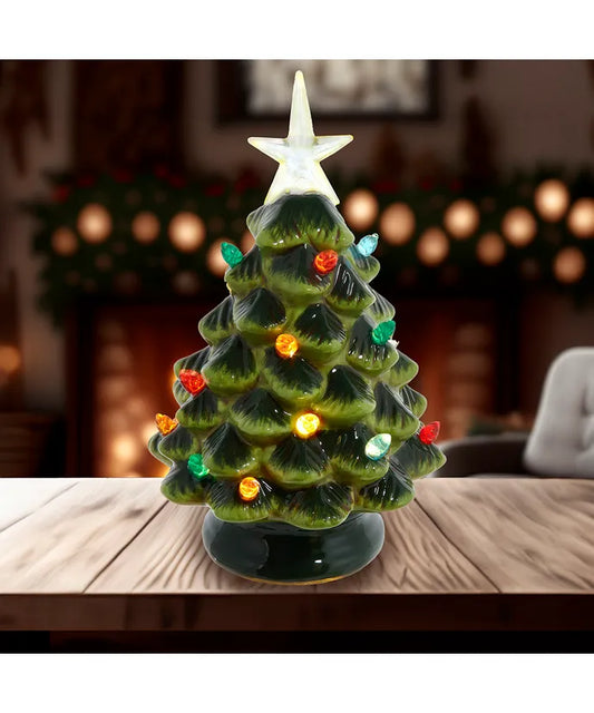 Mini Vintage Ceramic Christmas Tree