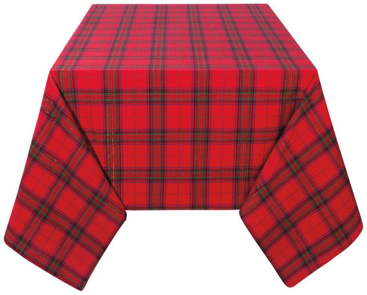 Christmas Plaid Table Cloth