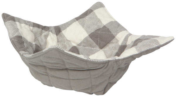 Gingham Plaid Bowl Cozy