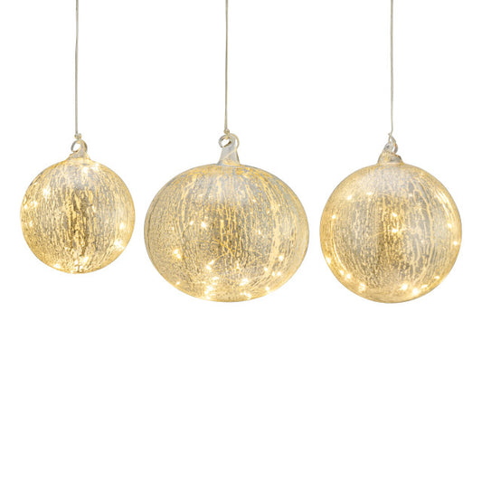 Lit Oversized Ornaments