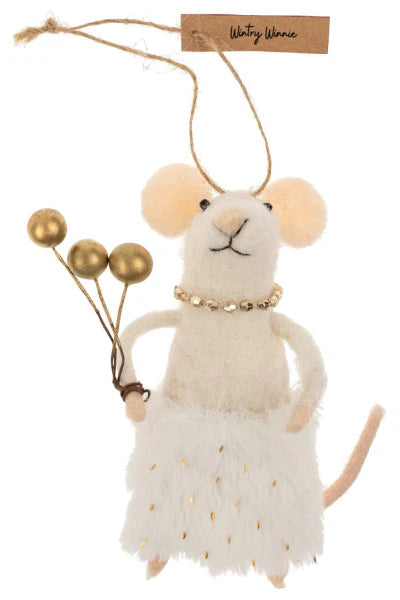 Festive Felt Christmas Mice