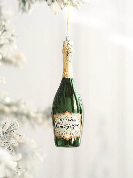 Champagne Bottle Ornament